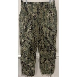US Navy NWU Type III Pants‎ Large Regular Ripstop Camo Working Uniform Trousers